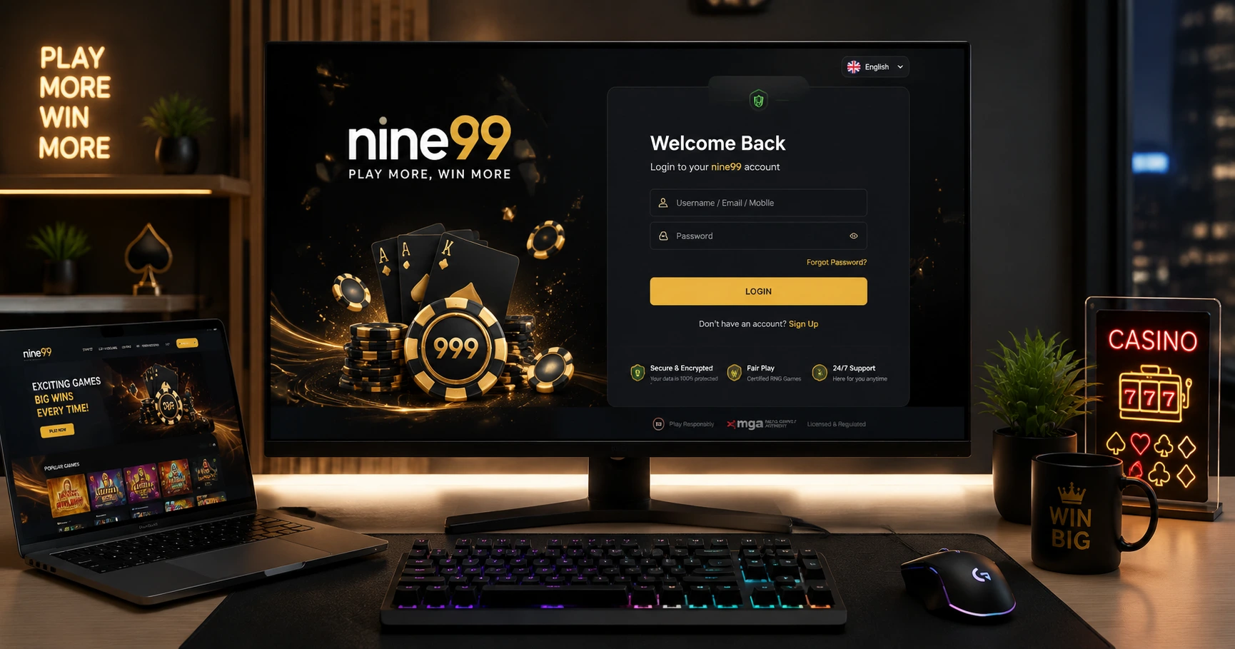 Navigating the nine99 casino login register Process: A Complete Guide - image 1